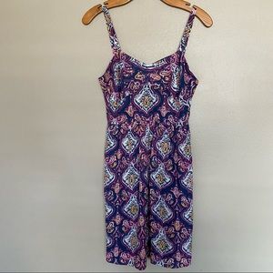 J Crew Medallion Paisley dress